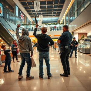 Teens Charged After Armed Confrontations Shake Canberra Shopping Centres